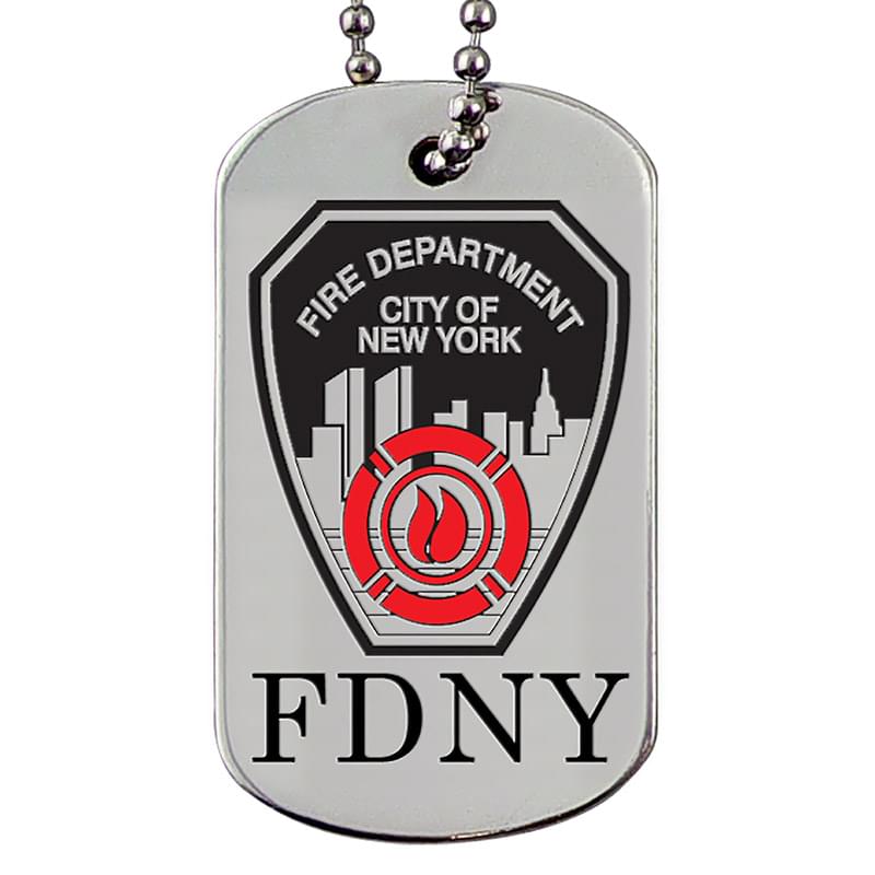 Dog Tags - Stainless Steel Etched Enamel