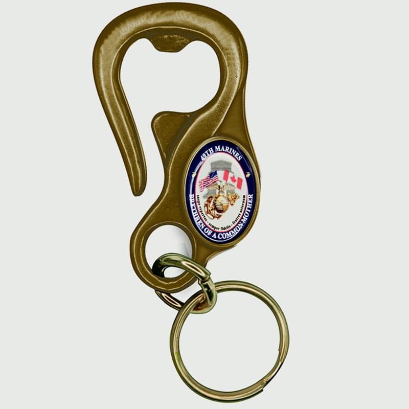 Belt Loop Bottle Opener Keychain