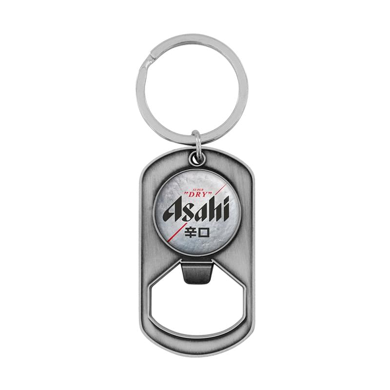 Dog Tag Keytag with Bottle Opener