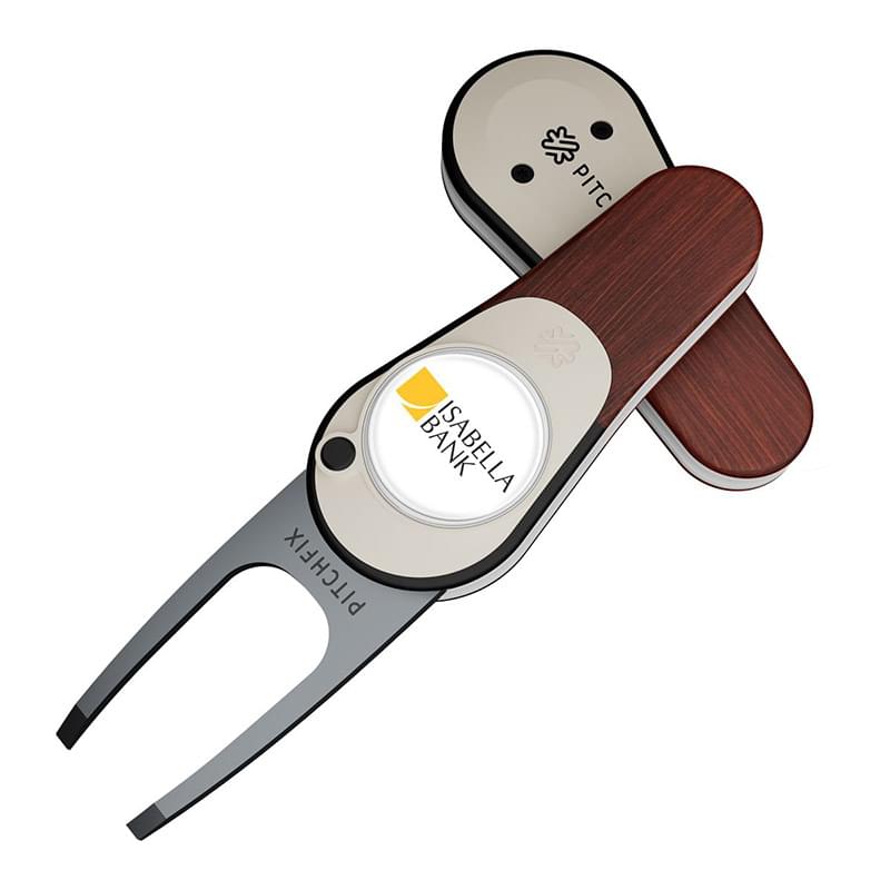 Pitchfix Woodie Golf Divot Repair Tool