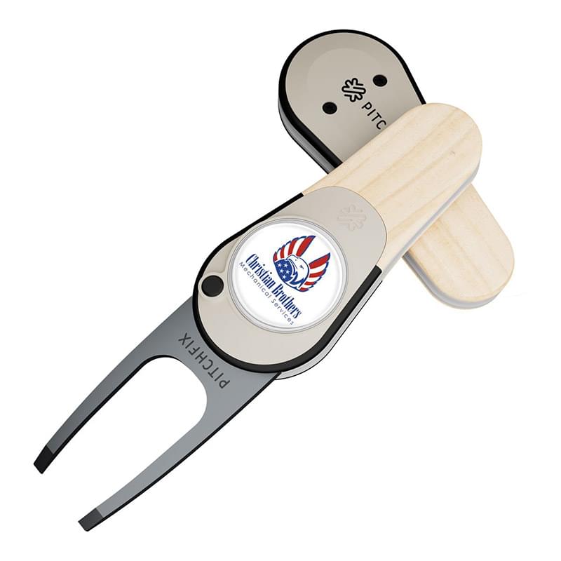 Pitchfix Woodie Golf Divot Repair Tool