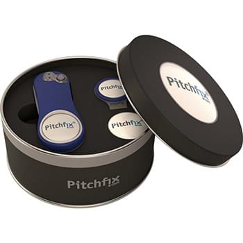 Pitchfix® XL 3.0 Golf Divot Repair Tool in Deluxe Gift Set w/Hat Clip