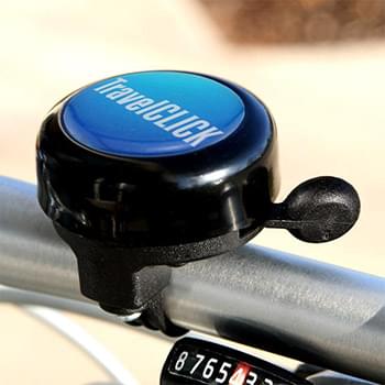 Black Bicycle Bell w/ Full Color Imprint
