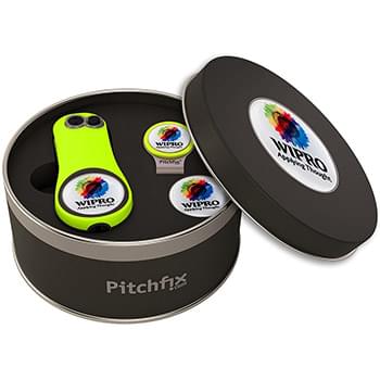Pitchfix® Fusion 2.5 Golf Divot Tool Deluxe Hat Clip Gift Set