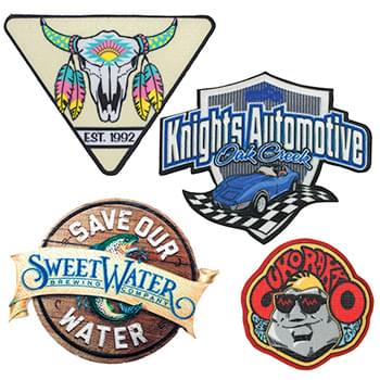 3" Pin Pointe™ Full Color Embroidered Patches