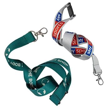 Lanyards Eco Recycled PET w/ Full Color Imprint (3/4")