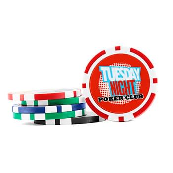 Full Color Poker Chips